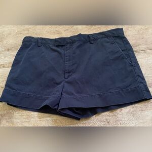 Ralph Lauren Sport Women’s Sz 14 Black Cotton‎ Chino Shorts